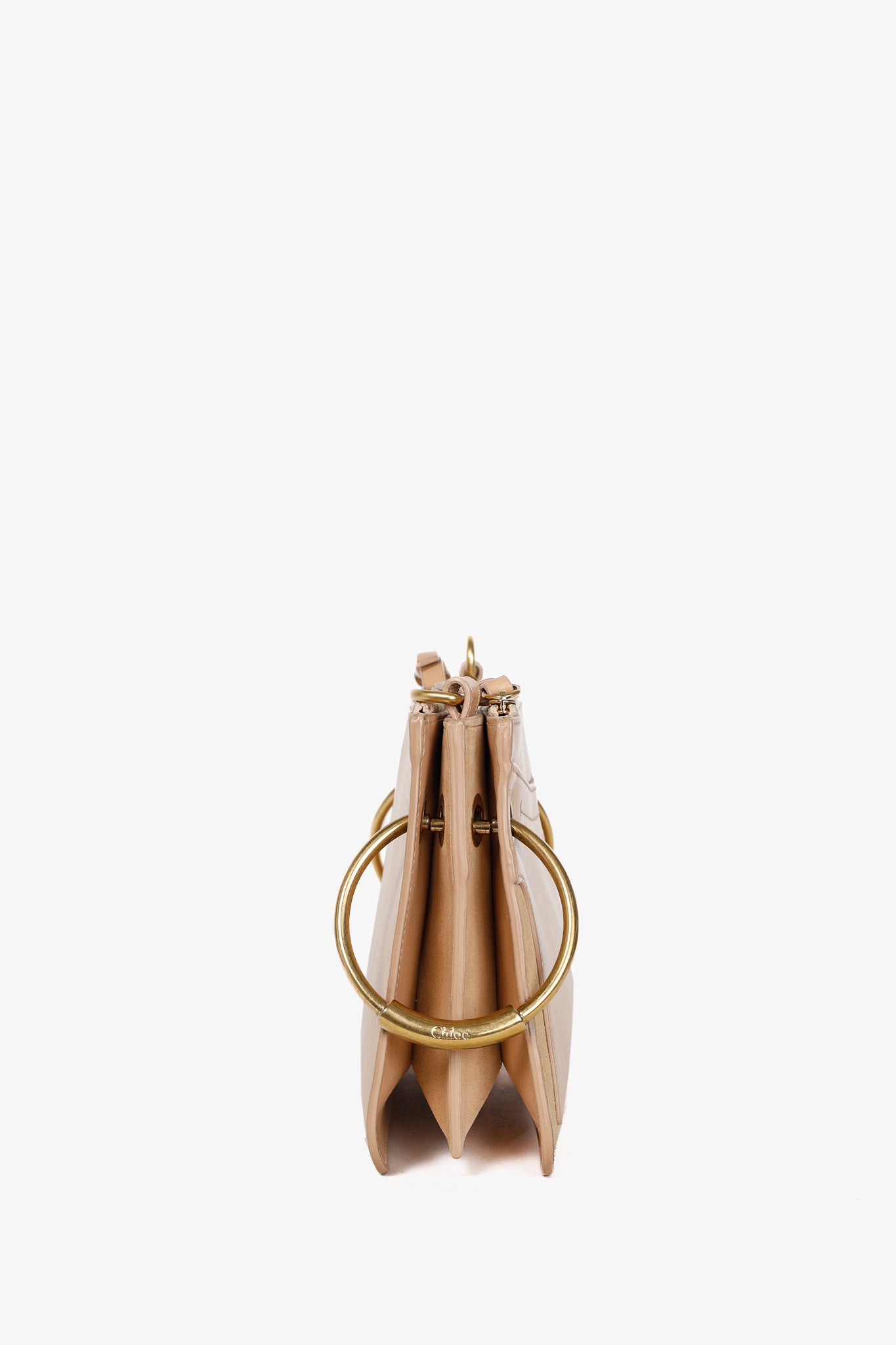 Chloe Mini Roy Blushy Pink Leather & Suede Crossbody