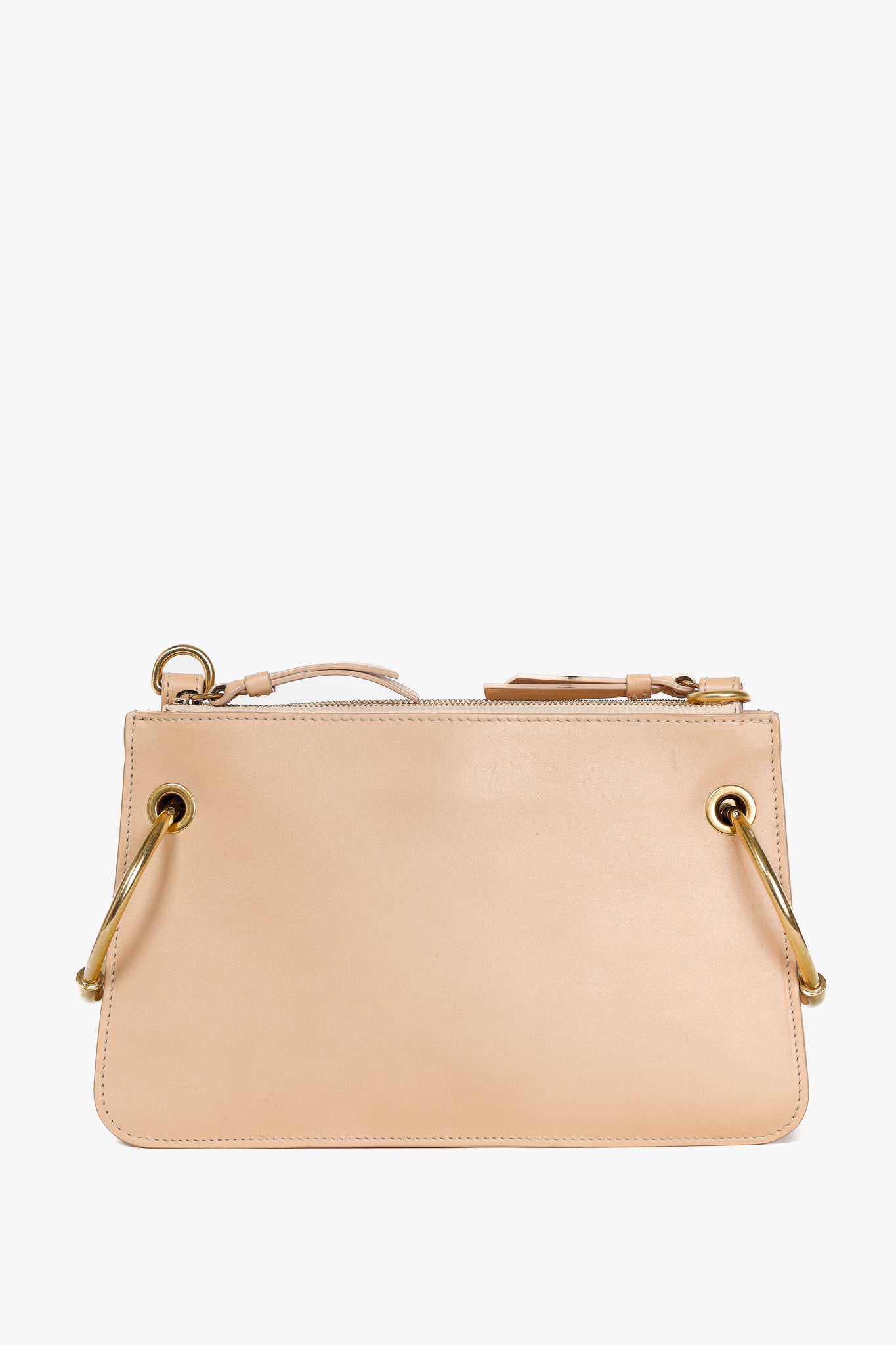 Chloe Mini Roy Blushy Pink Leather & Suede Crossbody