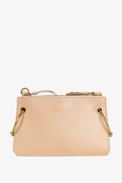 Chloe Mini Roy Blushy Pink Leather & Suede Crossbody