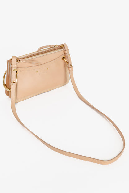 Chloe Mini Roy Blushy Pink Leather & Suede Crossbody