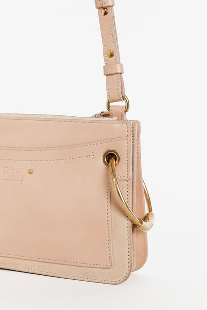 Chloe Mini Roy Blushy Pink Leather & Suede Crossbody