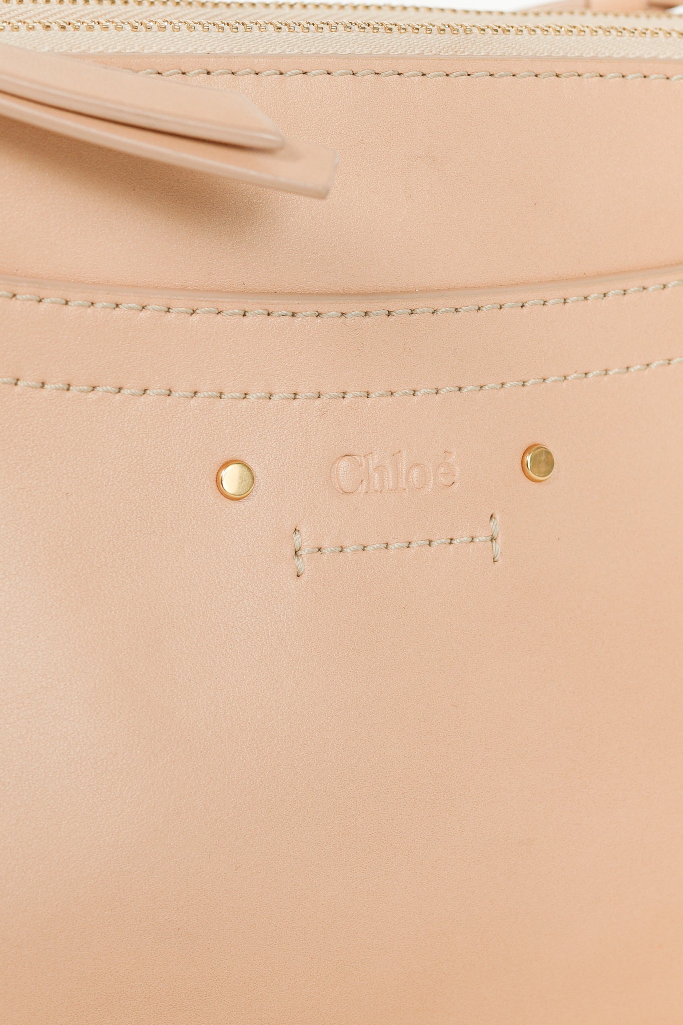 Chloe Mini Roy Blushy Pink Leather & Suede Crossbody