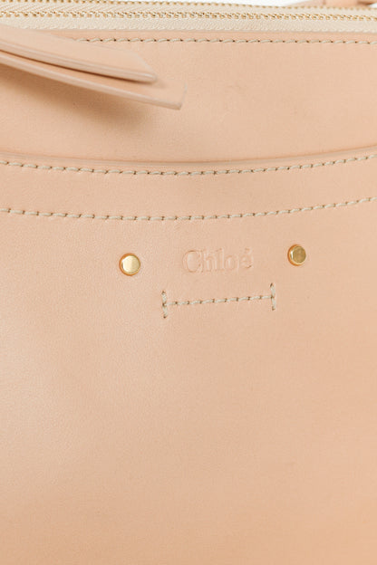 Chloe Mini Roy Blushy Pink Leather & Suede Crossbody