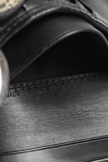 Christian Dior Saddle Noir Logo-Monogram Canvas Wallet