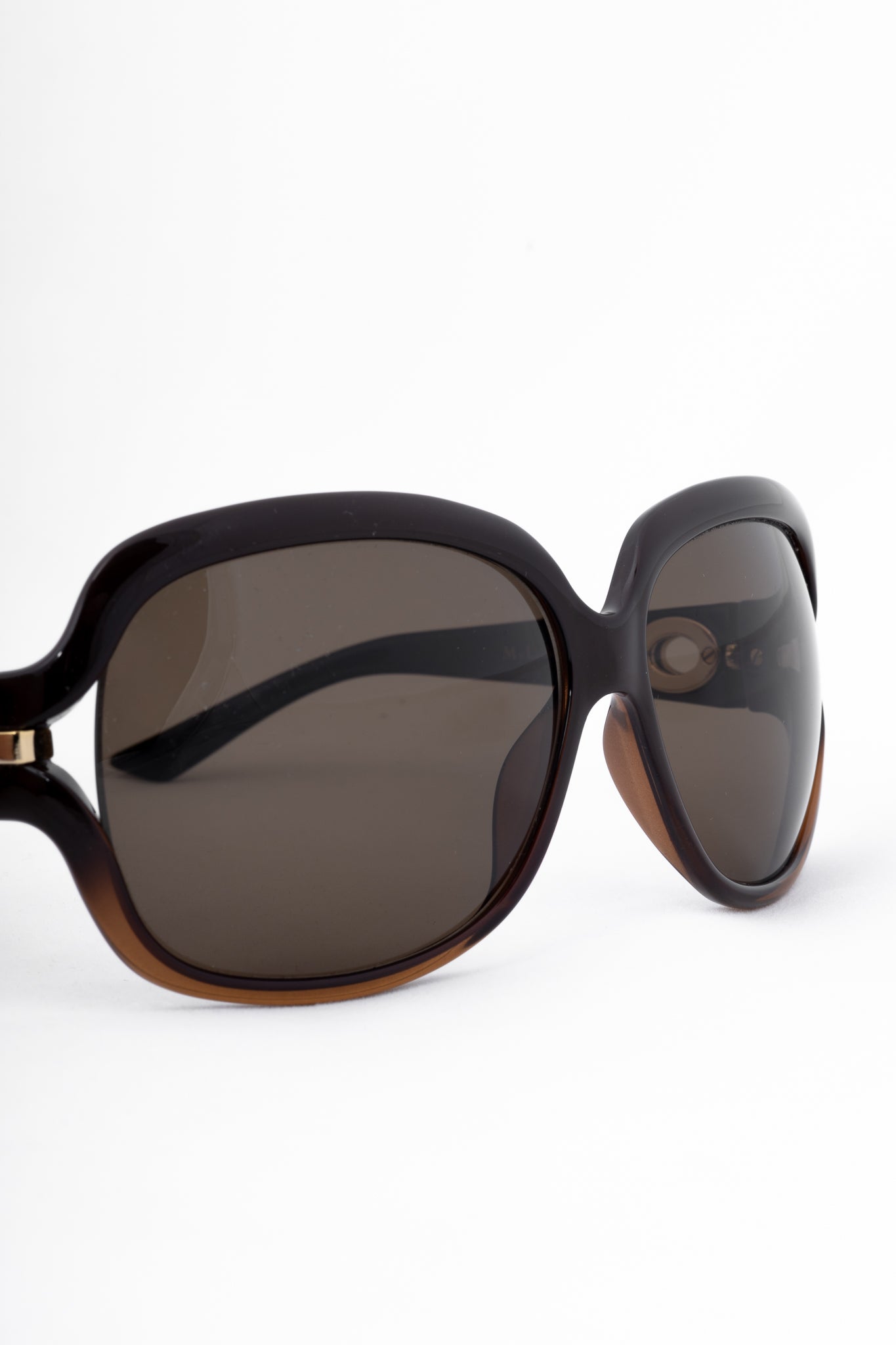 Christian Dior MyLadyDior7 Brown Cannage Oversized Square Sunglasses