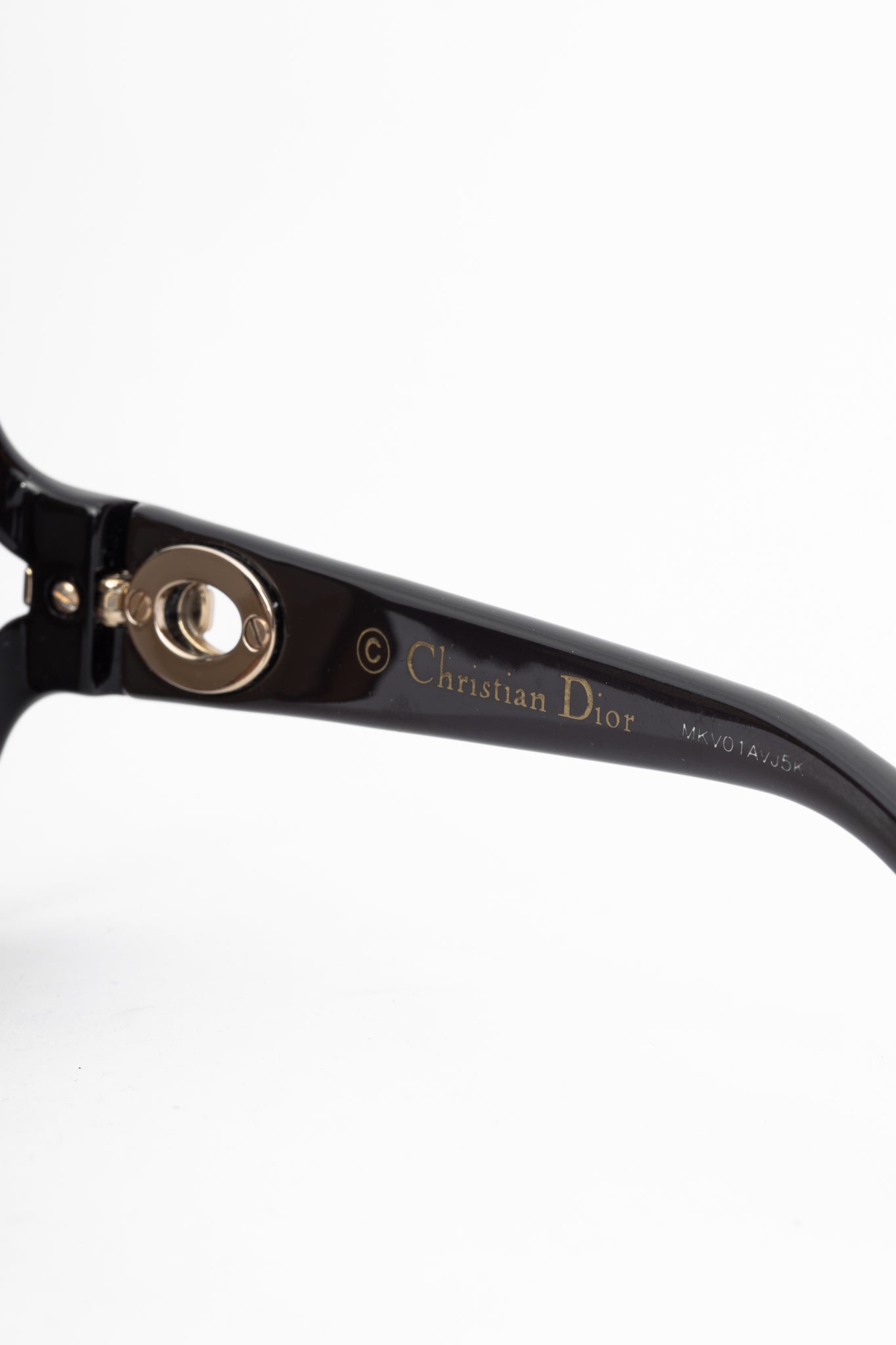 Christian Dior MyLadyDior7 Brown Cannage Oversized Square Sunglasses