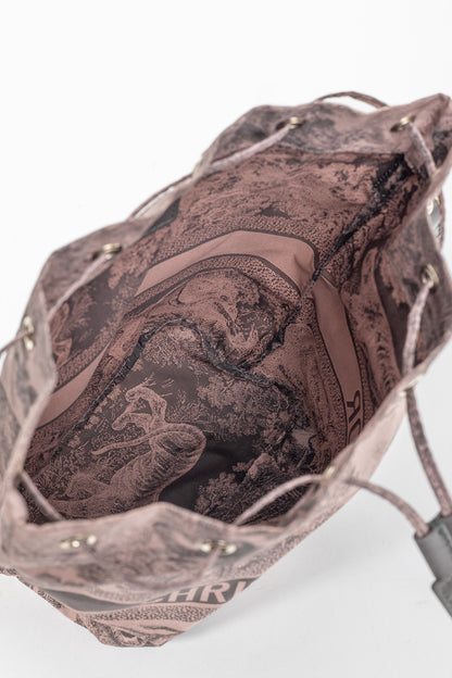Christian Dior DiorTravel Rose Multi Toile de Jouy Technical Pouch