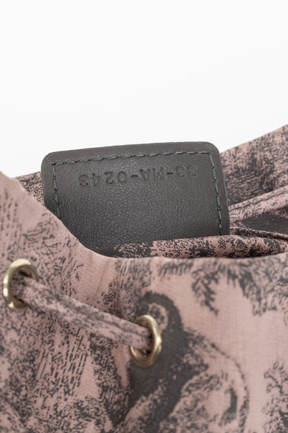 Christian Dior DiorTravel Rose Multi Toile de Jouy Technical Pouch