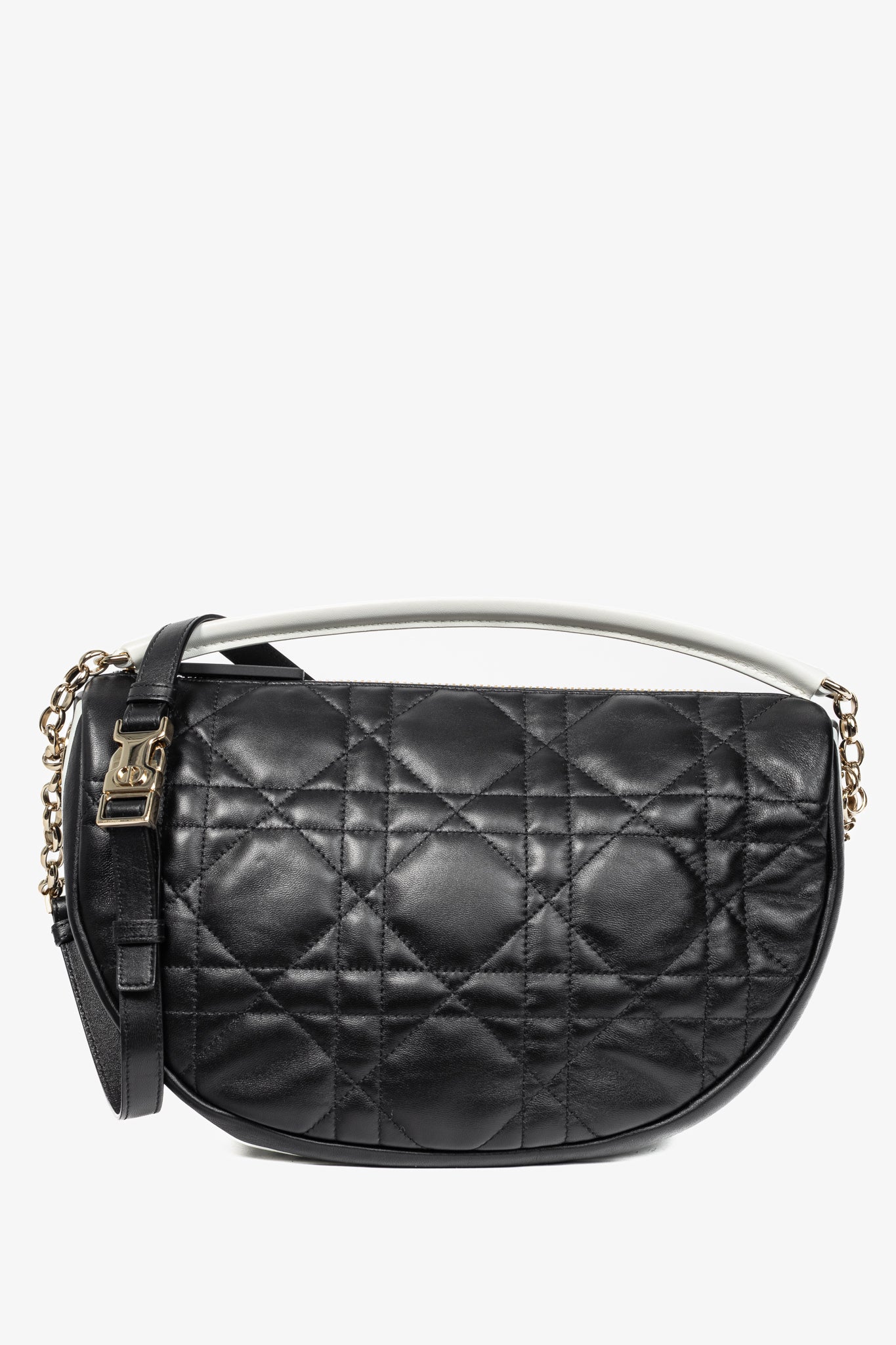 Christian Dior Vibe Medium Black Cannage Hobo