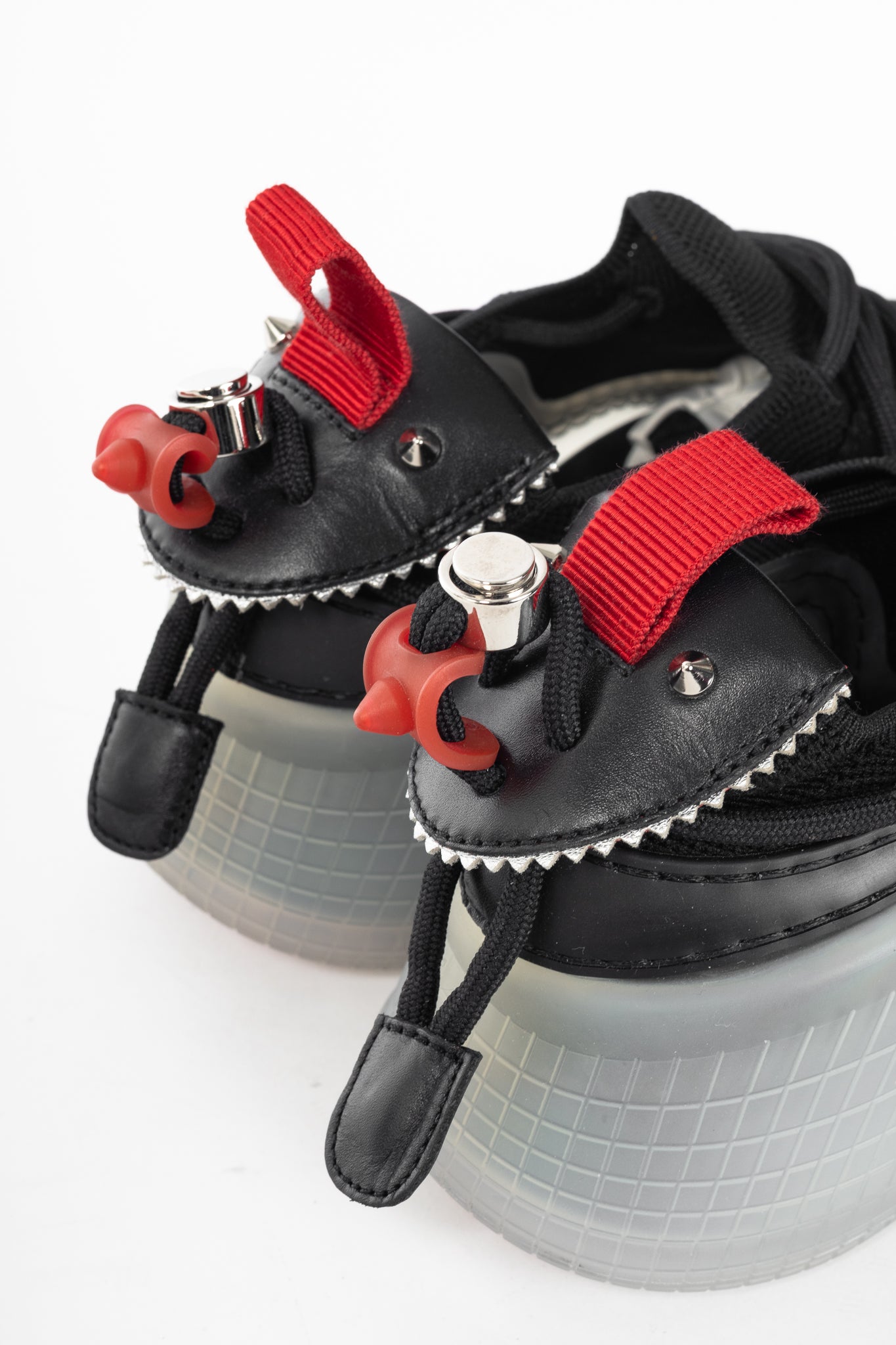 Christian Louboutin Arpoador Black Suede Low-Top Sneakers