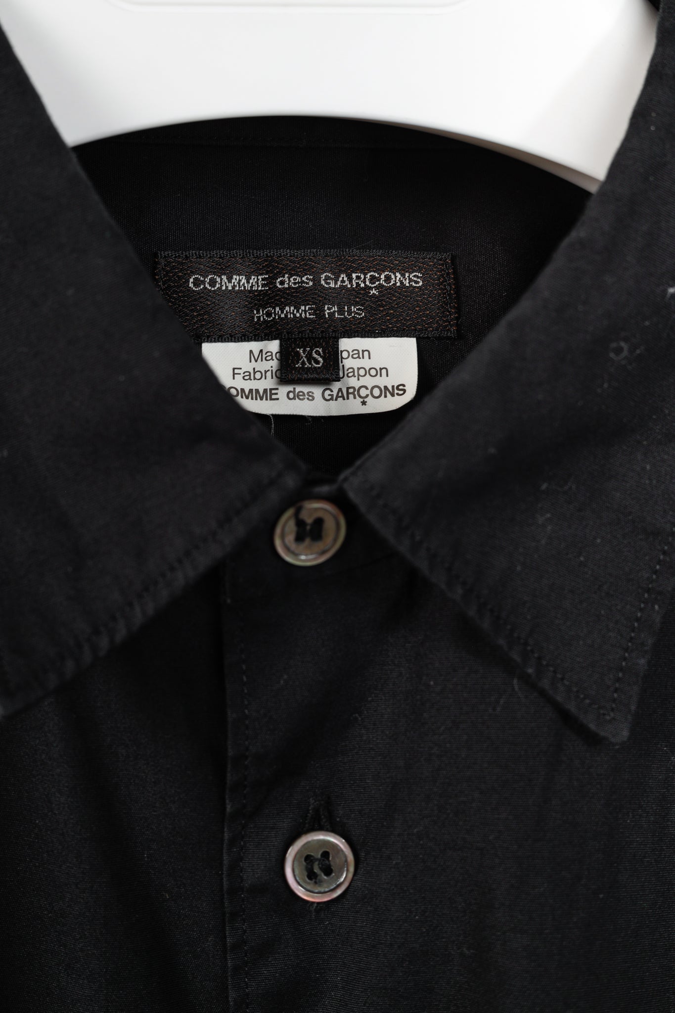 Comme des Garcons Homme Plus SS/18 Black Leopard & Sequin-Trim Shirt