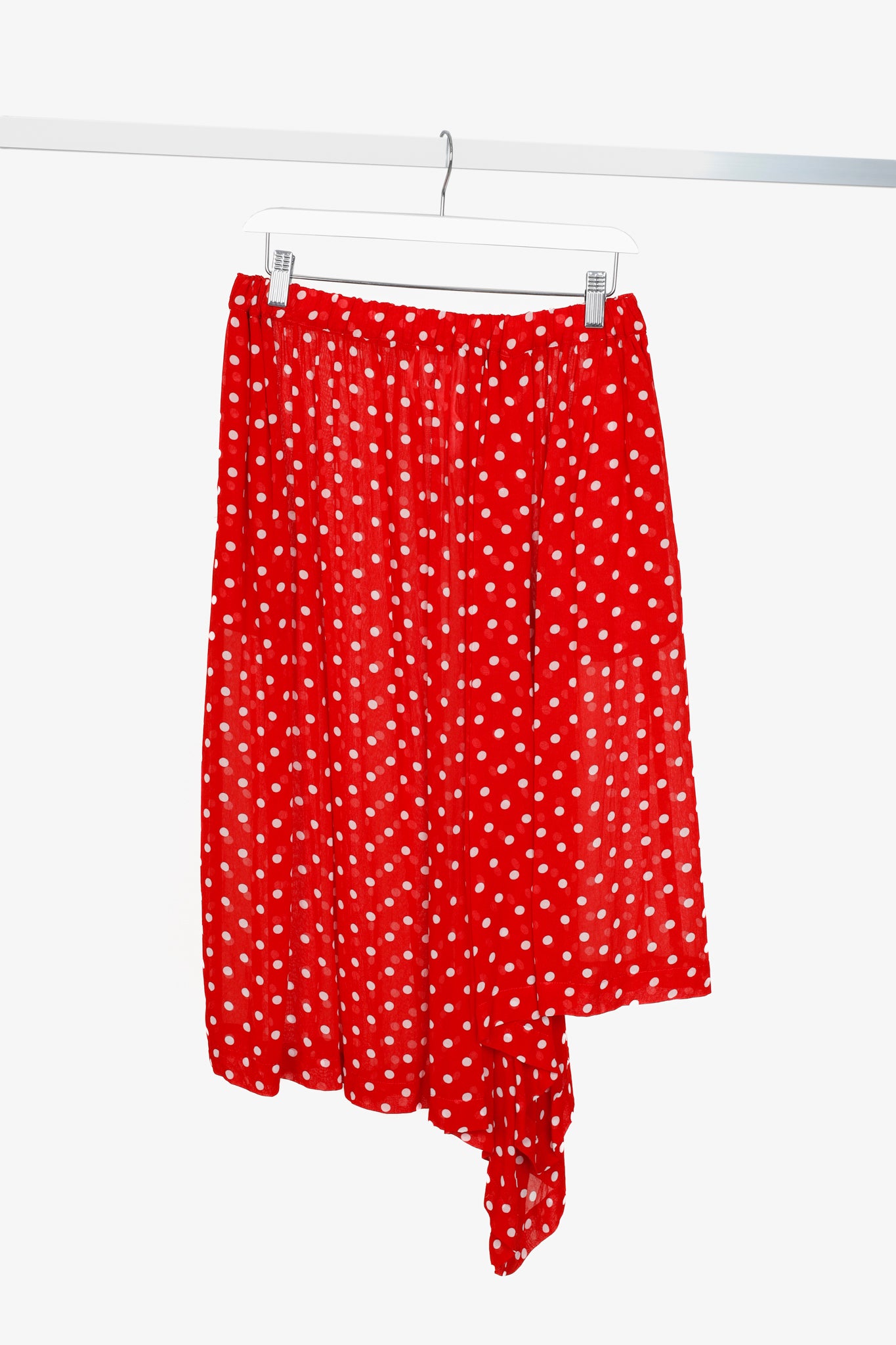 Comme Des Garçons AD 2013 Red Polka Dot Culottes Shorts