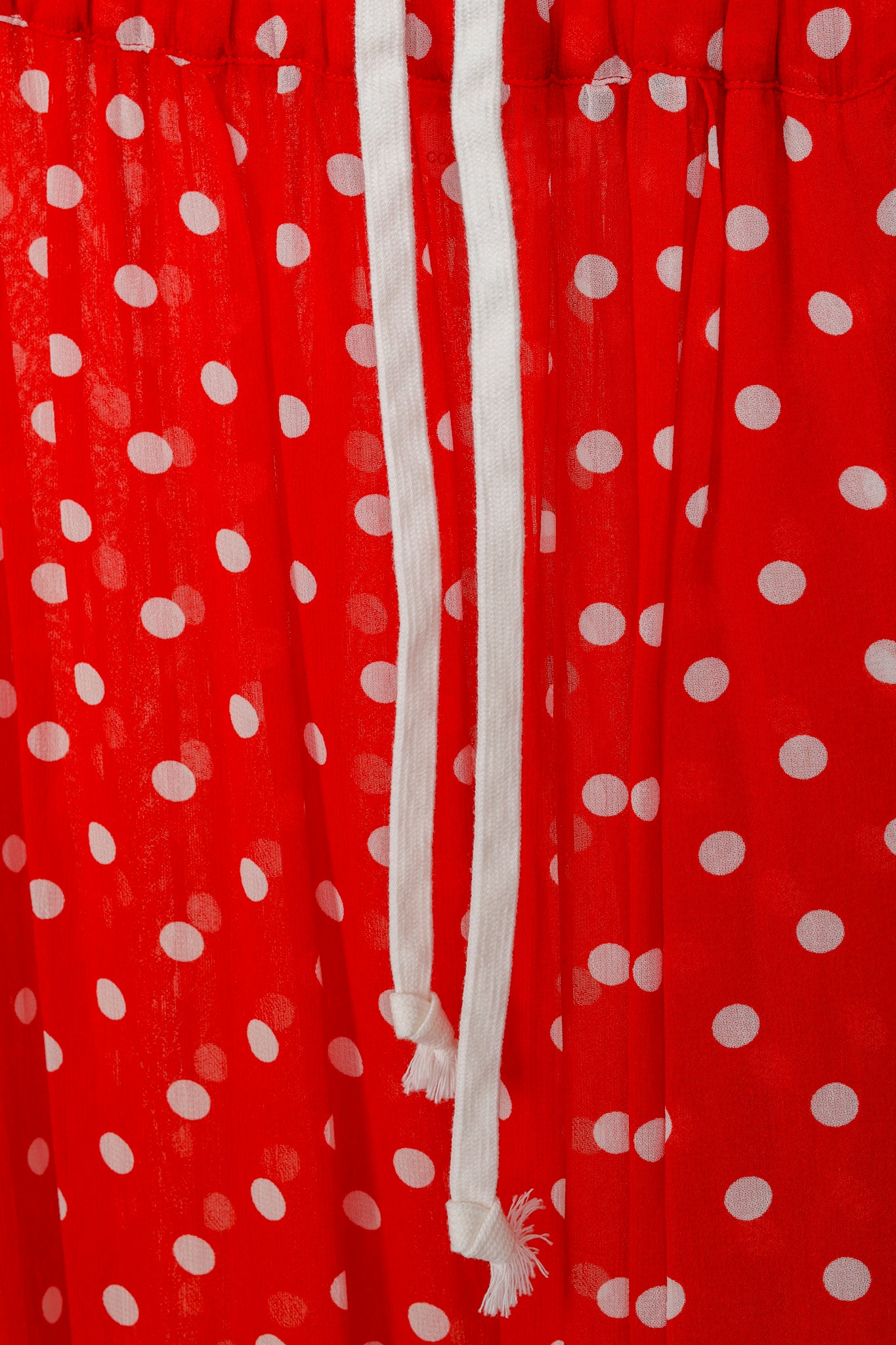 Comme Des Garçons AD 2013 Red Polka Dot Culottes Shorts