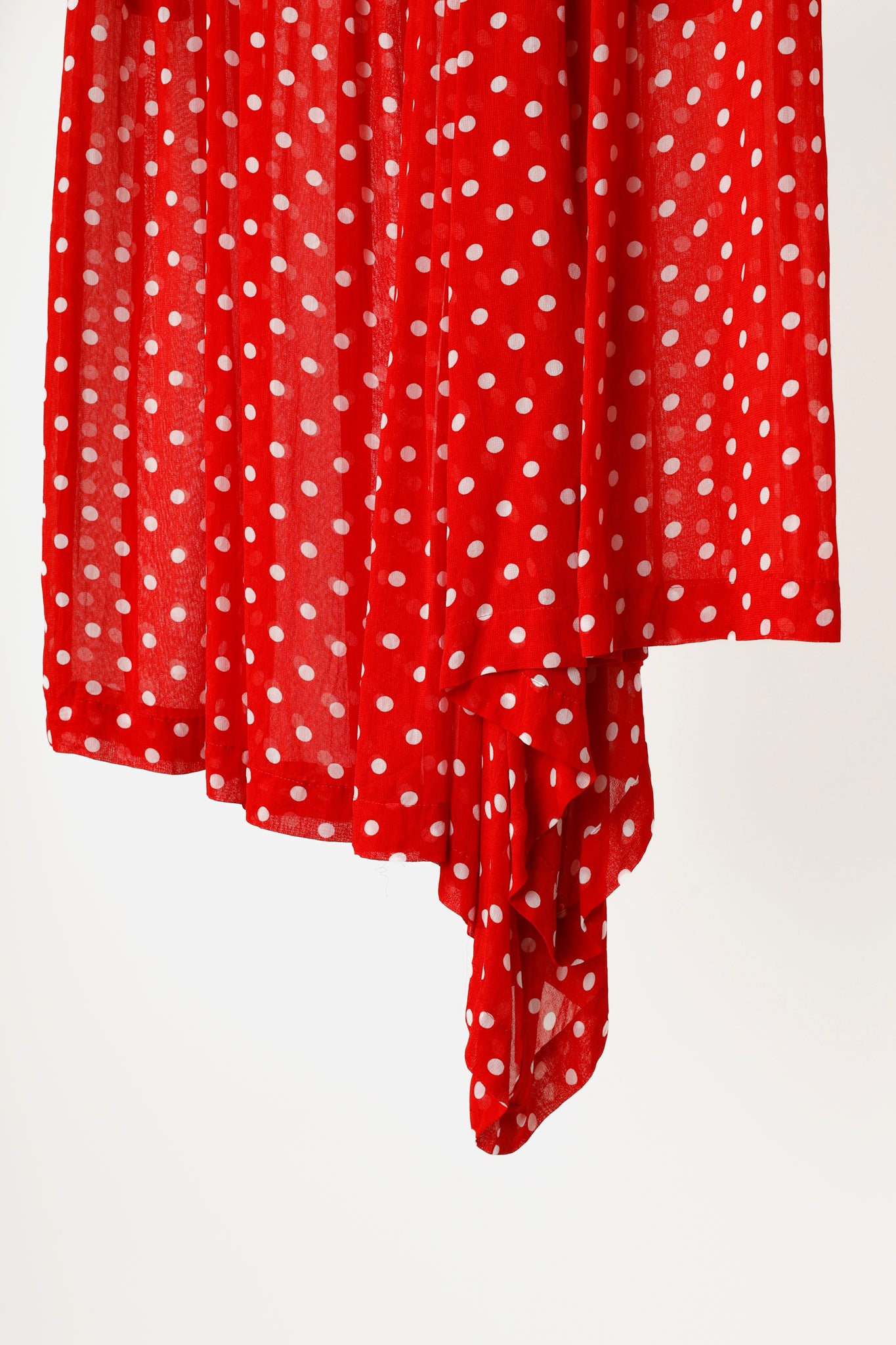 Comme Des Garçons AD 2013 Red Polka Dot Culottes Shorts