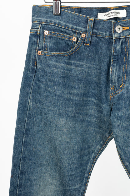 Junya Watanabe Comme des Garcons Blue Cotton Denim Slim Jeans