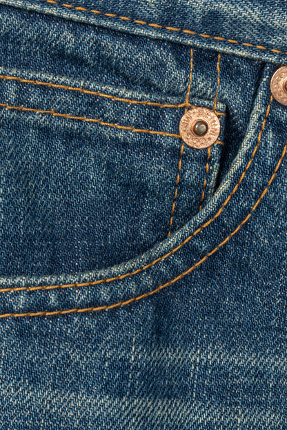 Junya Watanabe Comme des Garcons Blue Cotton Denim Slim Jeans