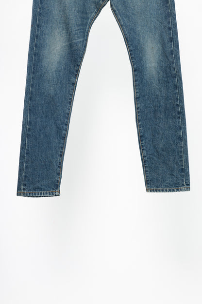 Junya Watanabe Comme des Garcons Blue Cotton Denim Slim Jeans