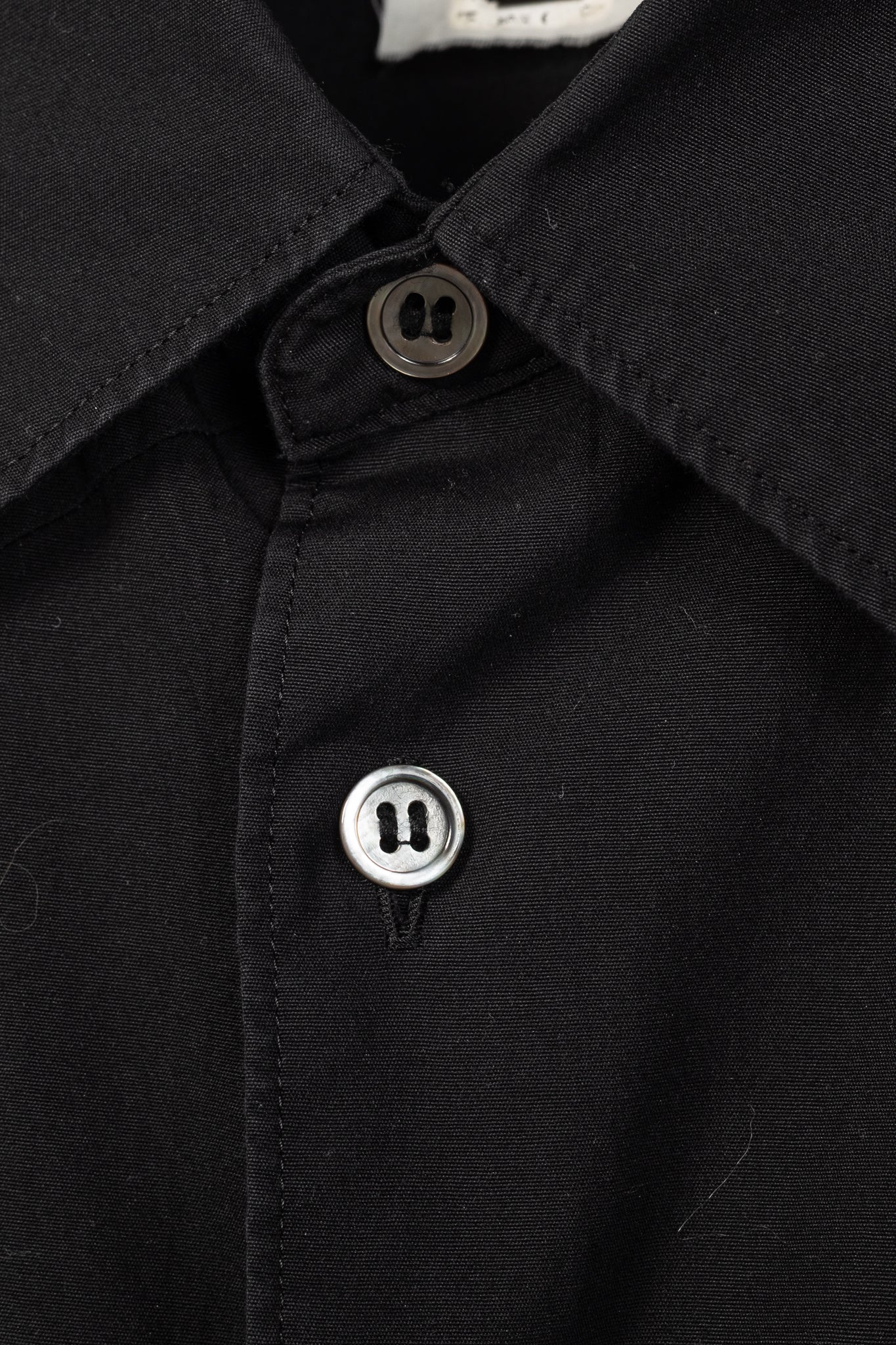 Comme des Garcons Homme Plus Black Cotton-Poplin Diagonal-Panel Buttoned Shirt