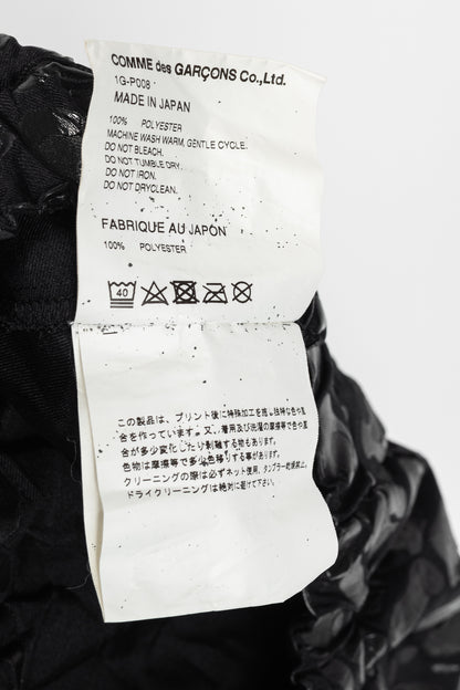 BLACK Comme des Garcons Black Leopard-Twill Balloon Shorts