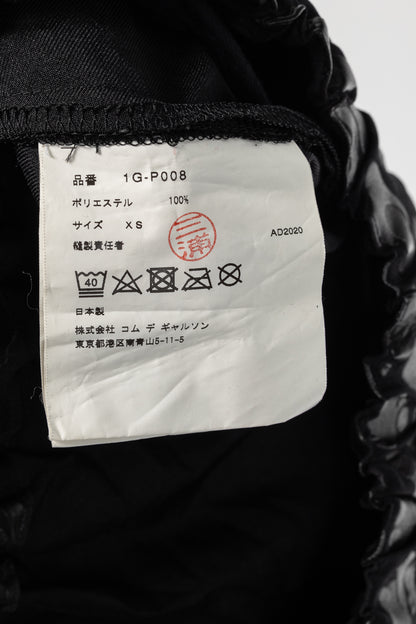 BLACK Comme des Garcons Black Leopard-Twill Balloon Shorts