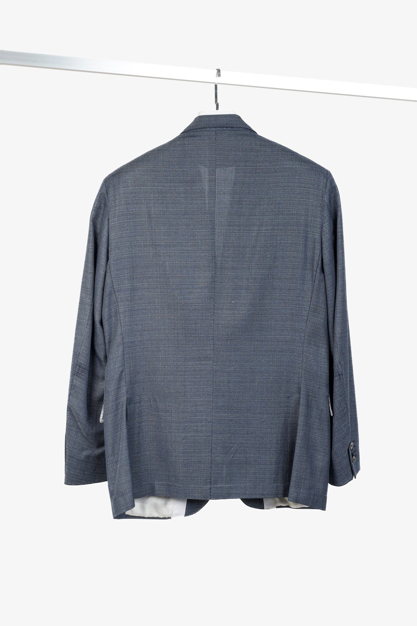 Corneliani Blue Lightweight Wool & Silk Blazer