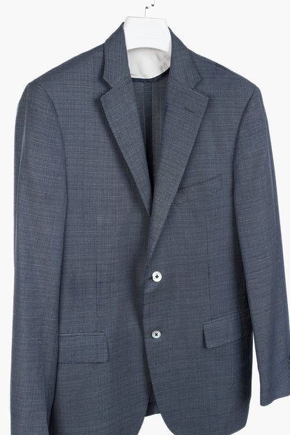 Corneliani Blue Lightweight Wool & Silk Blazer