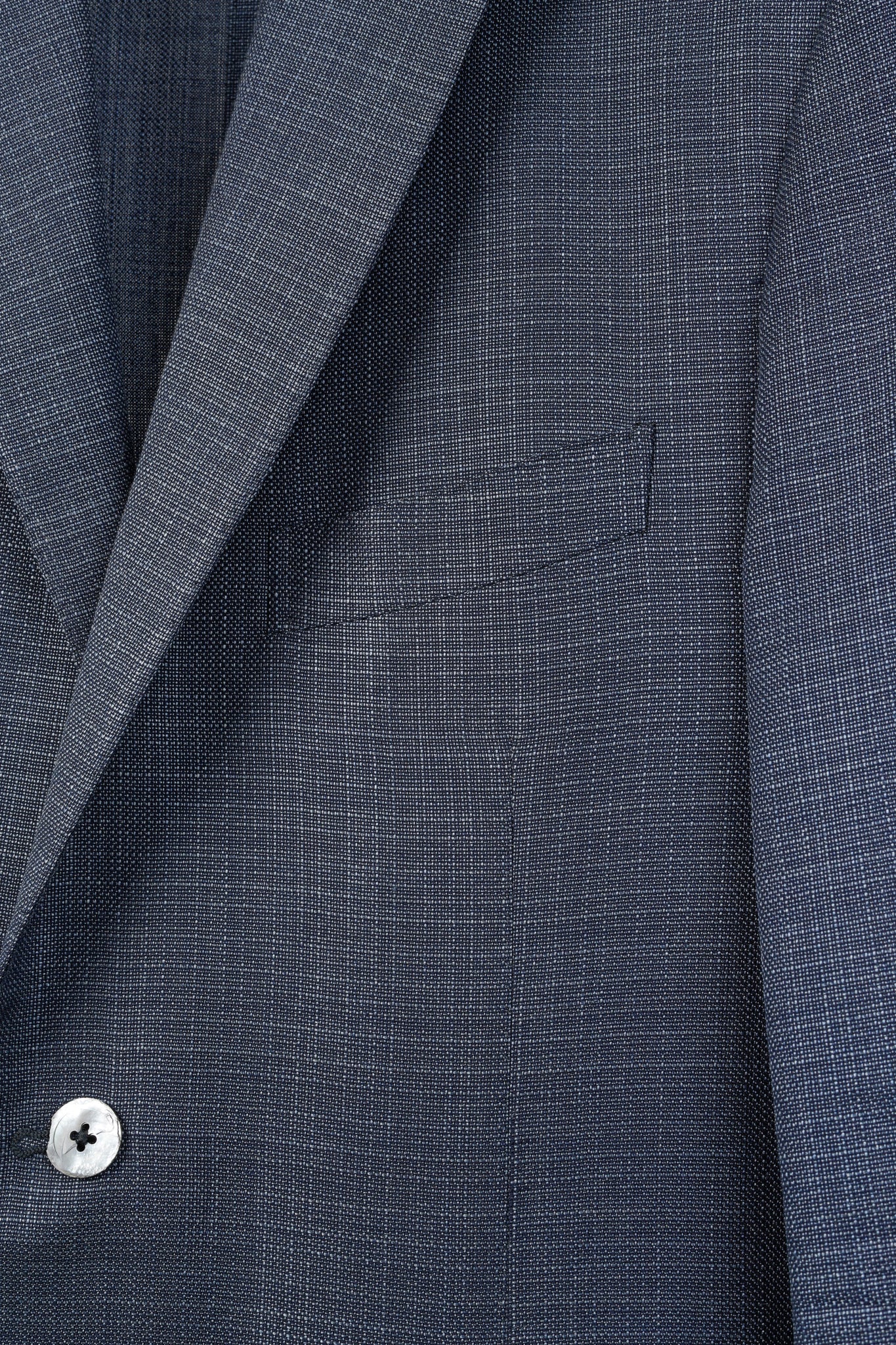 Corneliani Blue Lightweight Wool & Silk Blazer