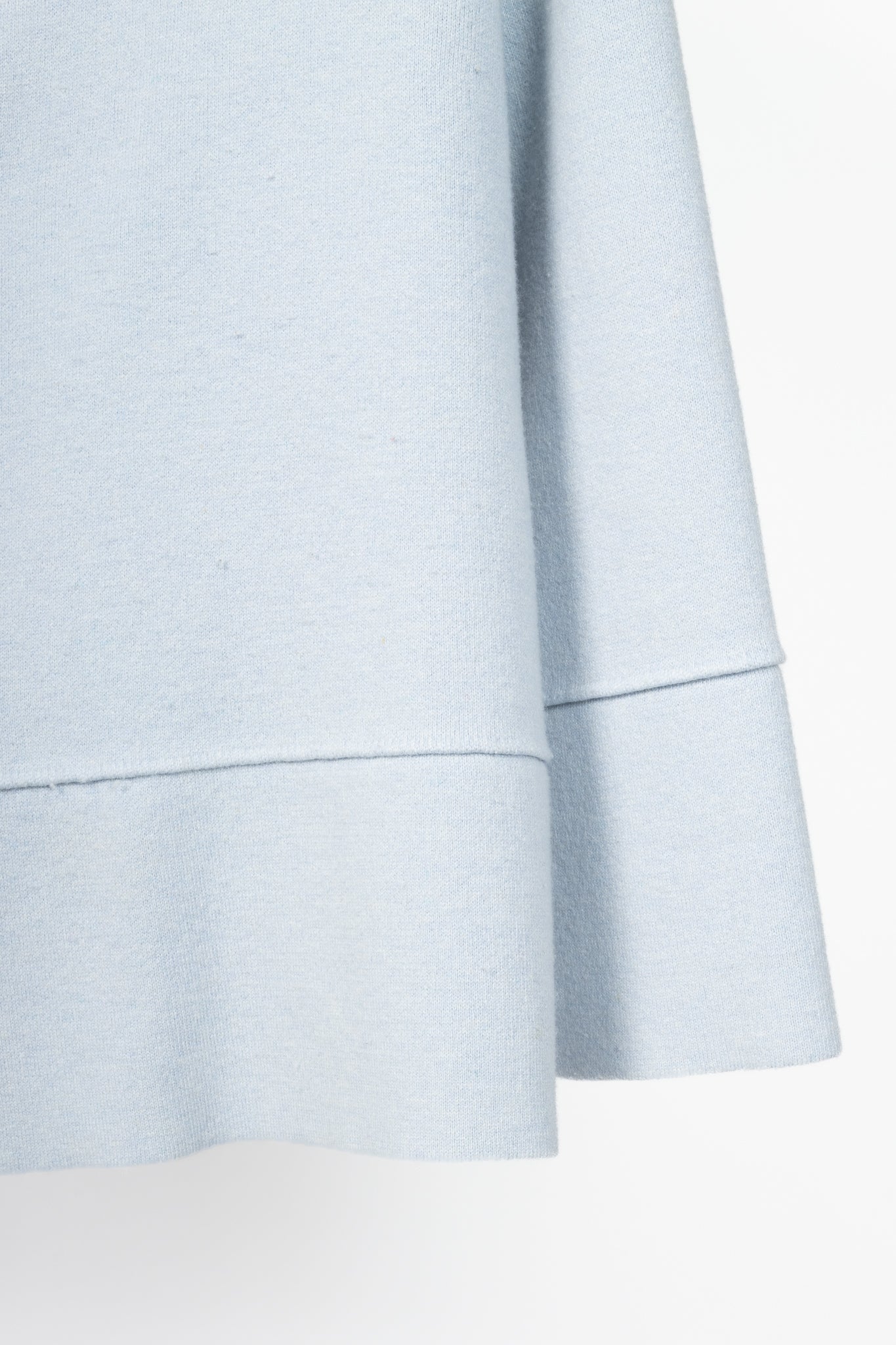 D. Exterior Blue Cashmere-Blend Knit Cardigan Blazer