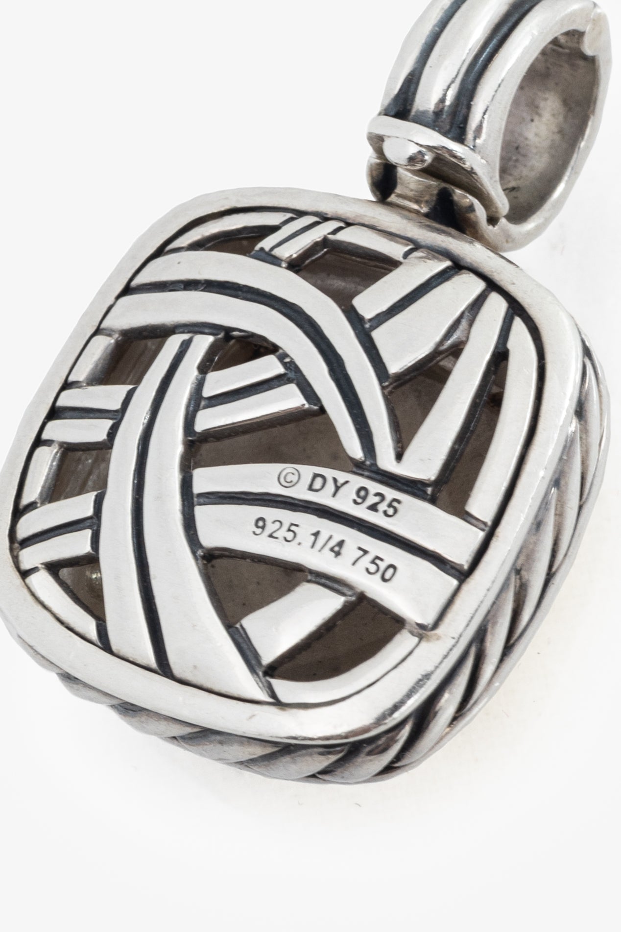 David Yurman Albion 18k Gold & Sterling Silver Pendant