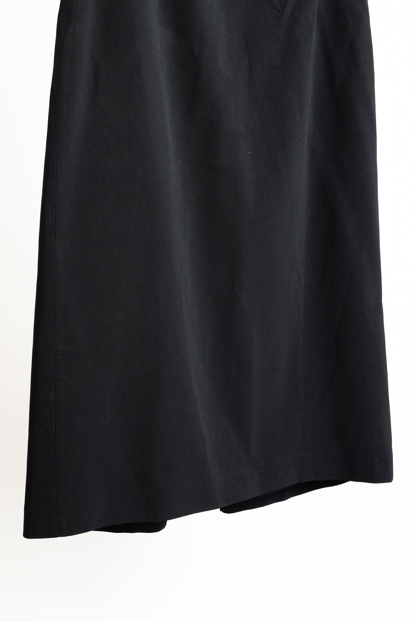 Dion Lee Black Stretch-Cady Off-Shoulder Midi Dress