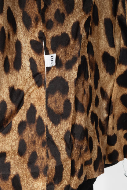 Dolce & Gabbana Black Crepe Blazer