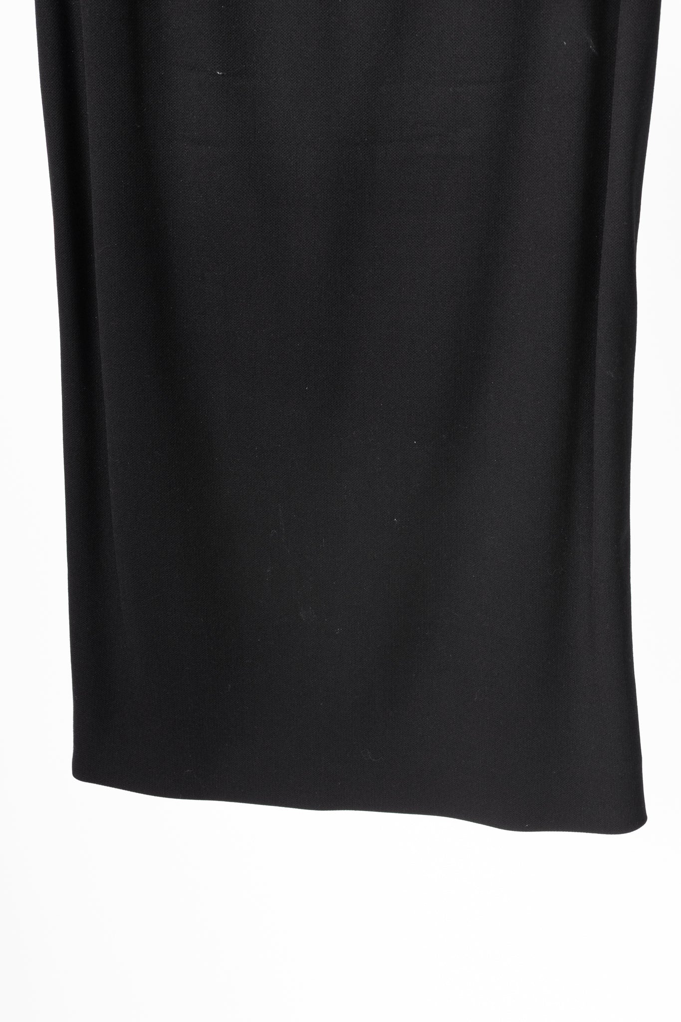 Dolce & Gabbana Black Crepe Pencil Skirt