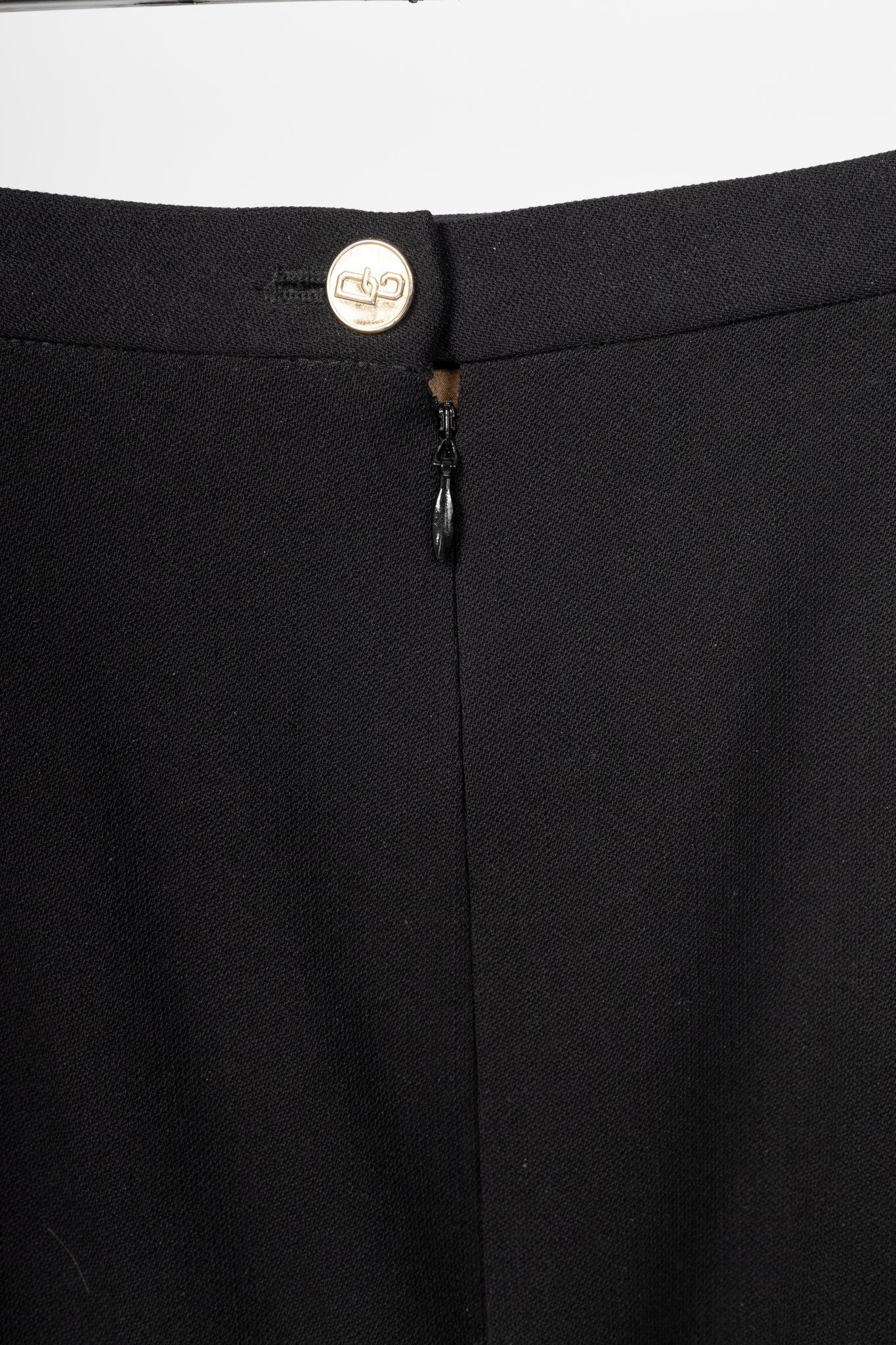 Dolce & Gabbana Black Crepe Pencil Skirt