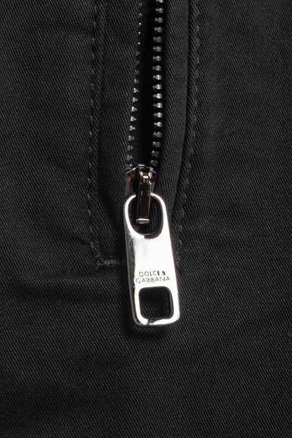 Dolce & Gabbana Black Jogger-Style Elastic Waist Pants