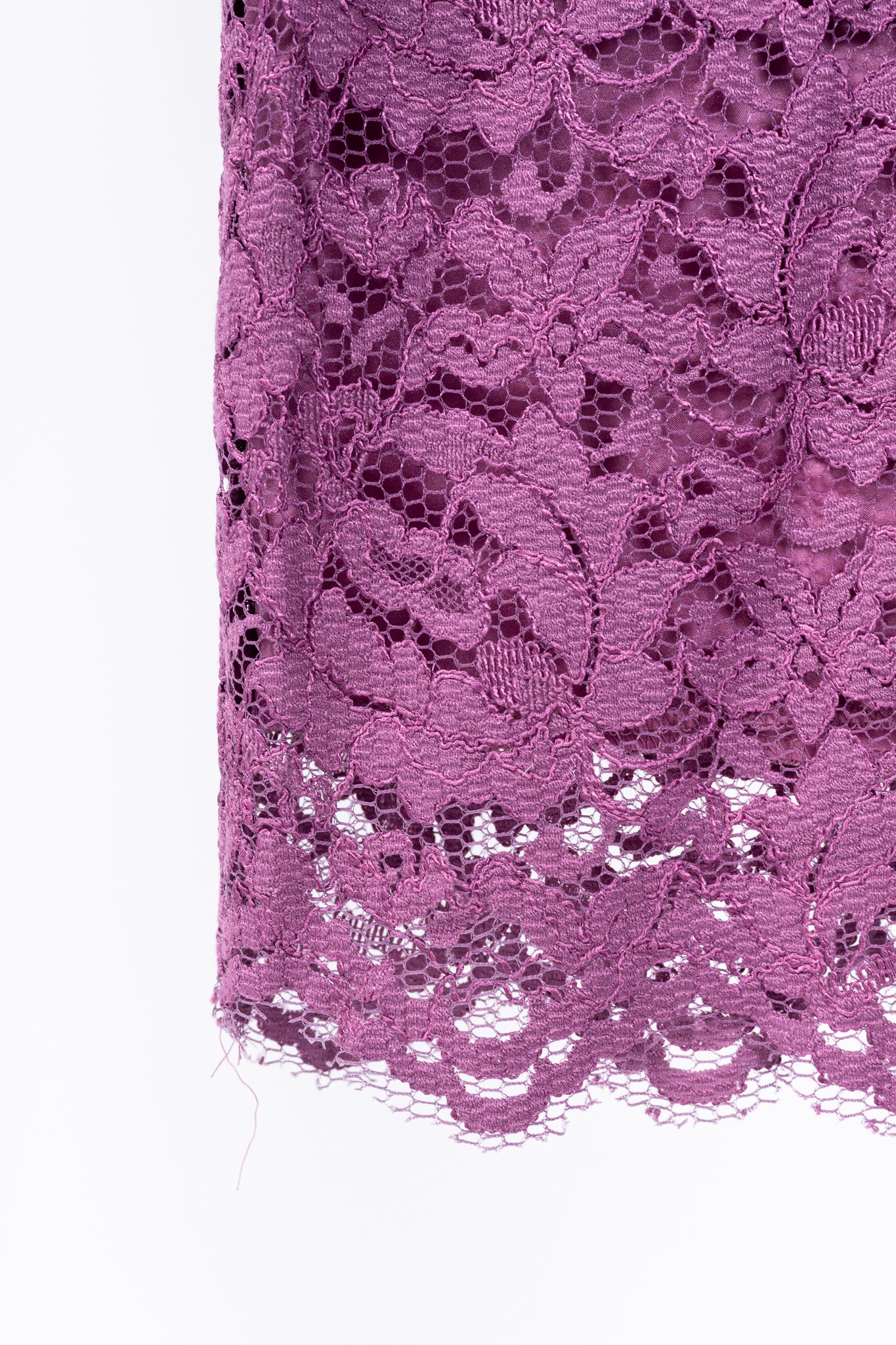 Dolce & Gabbana Pink Lace-Overlay Silk Strapless Midi Dress