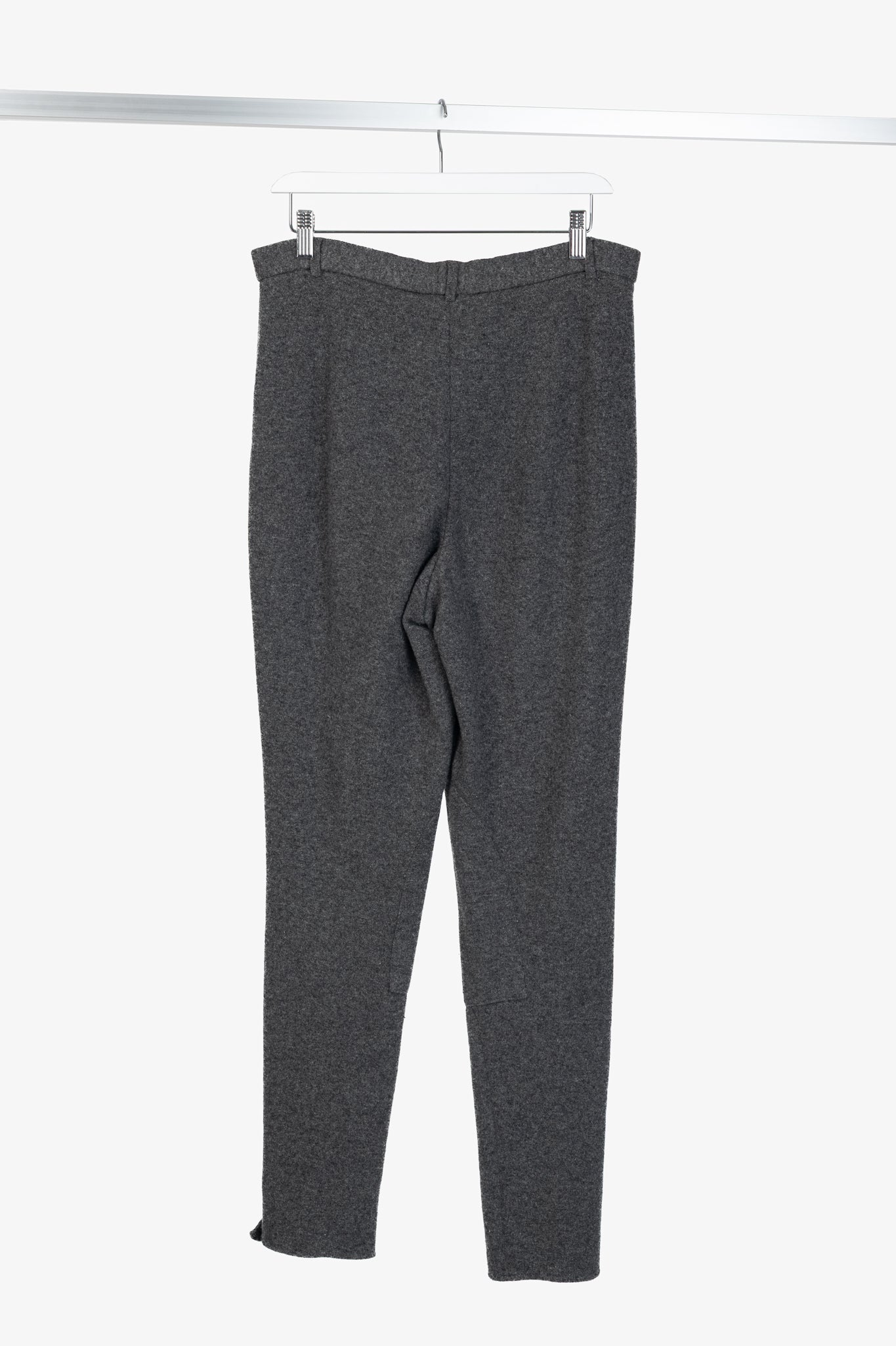 Donna Karan New York Grey Cashmere-Knit Jodhpurs