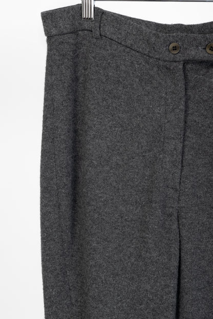 Donna Karan New York Grey Cashmere-Knit Jodhpurs