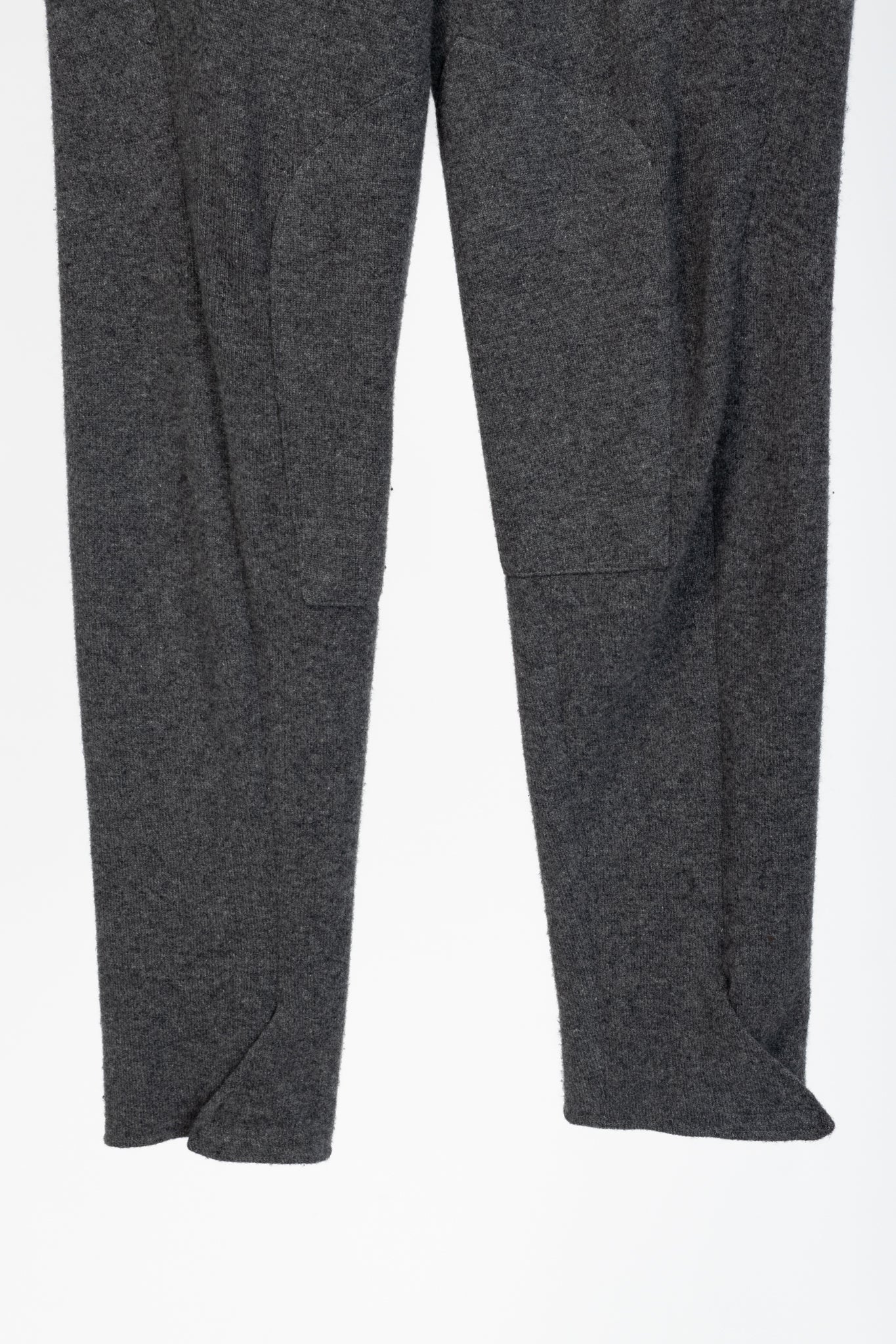Donna Karan New York Grey Cashmere-Knit Jodhpurs