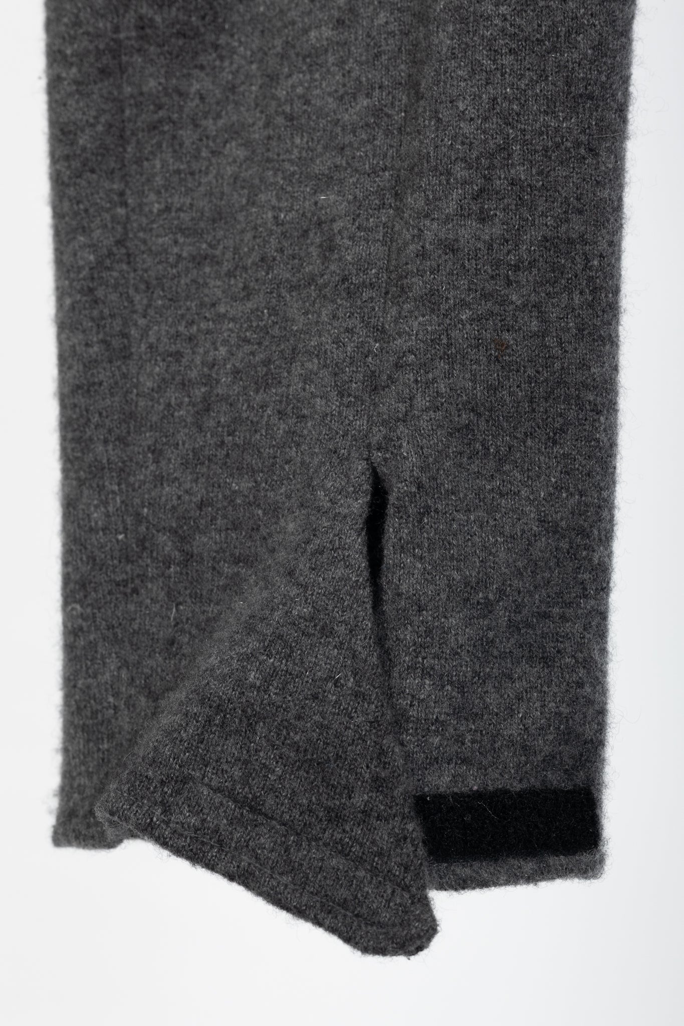Donna Karan New York Grey Cashmere-Knit Jodhpurs