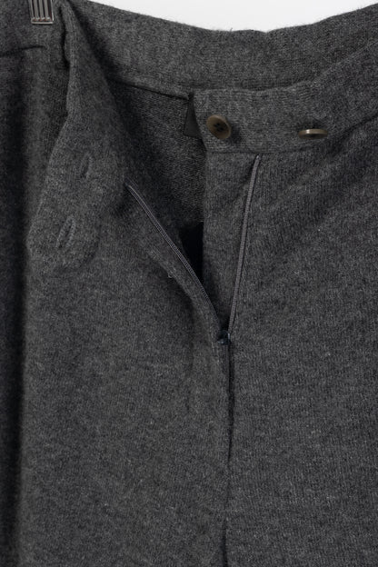 Donna Karan New York Grey Cashmere-Knit Jodhpurs