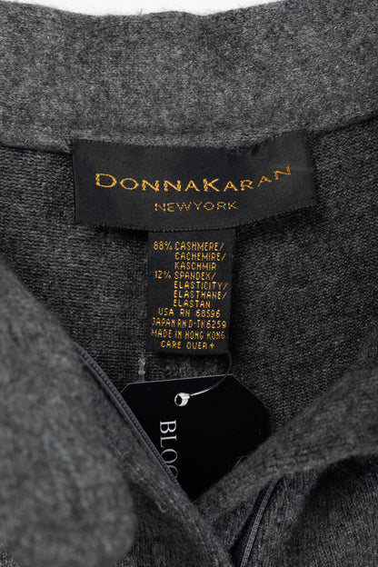 Donna Karan New York Grey Cashmere-Knit Jodhpurs