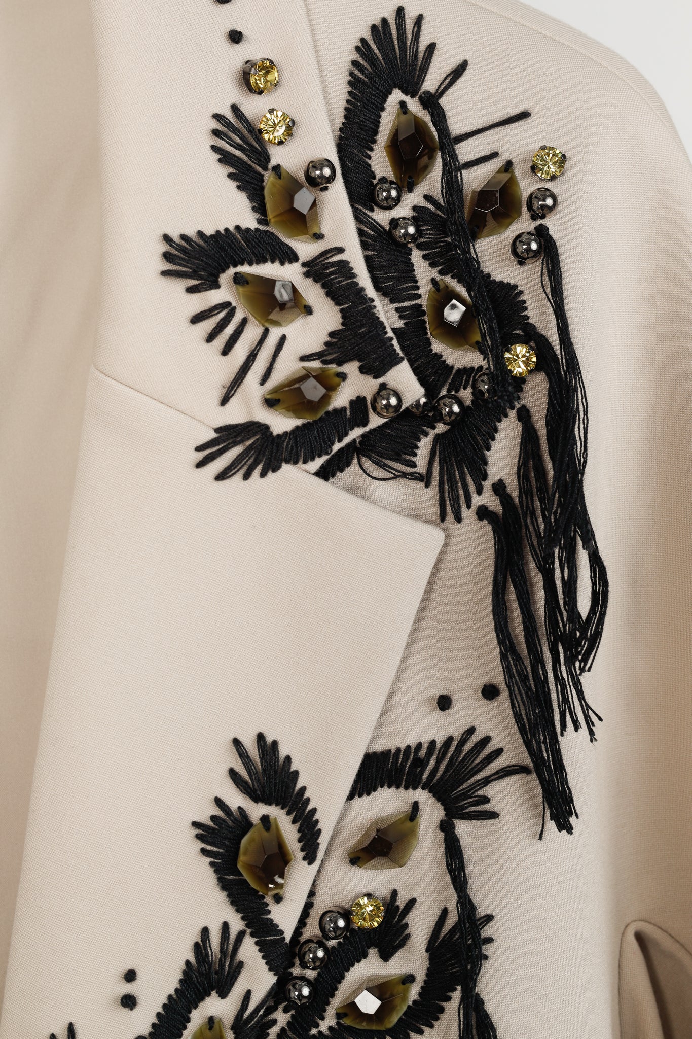 Dorothee Schumacher Emotional Essence Subtle Stone Embroidered Jacket