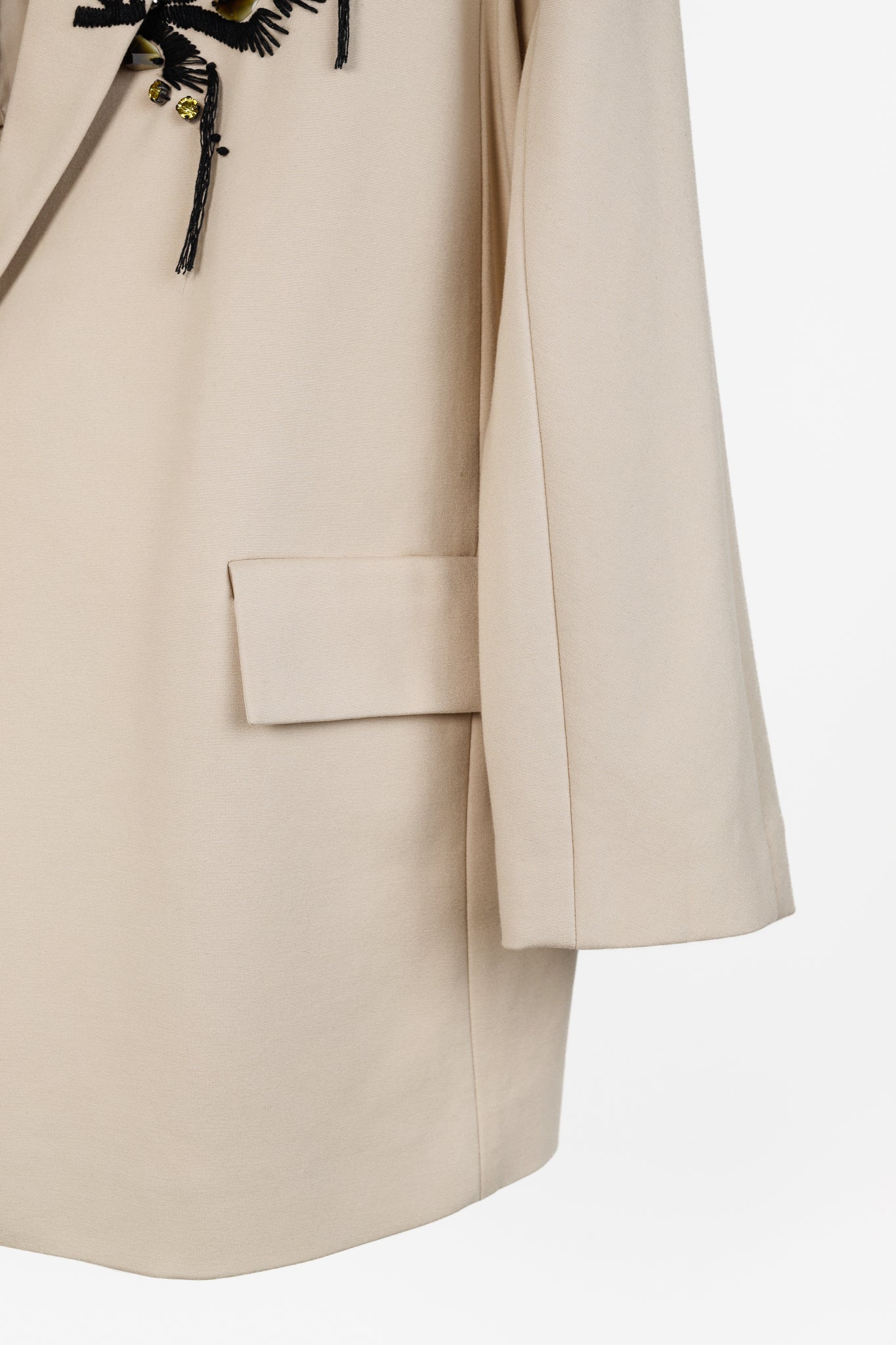 Dorothee Schumacher Emotional Essence Subtle Stone Embroidered Jacket