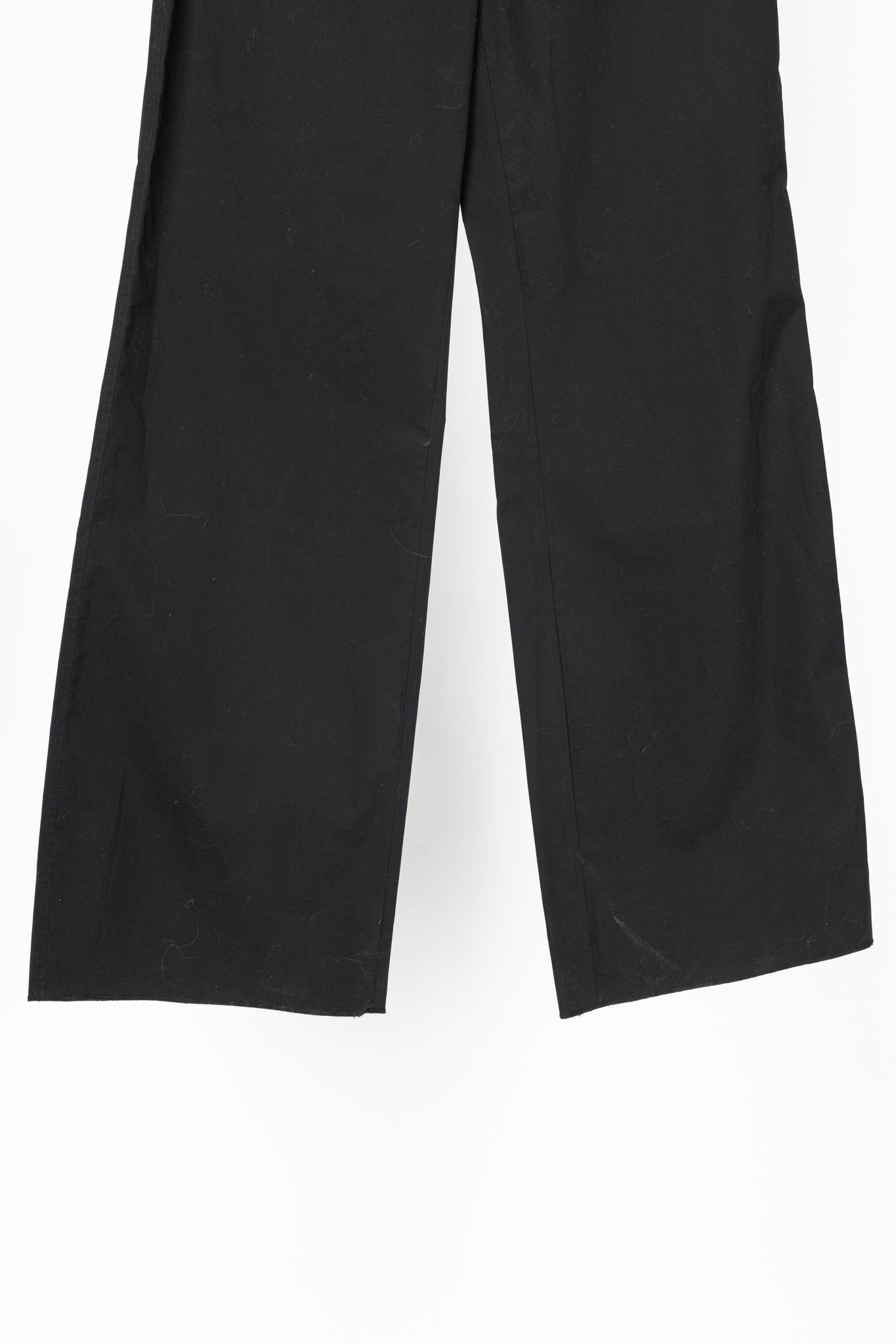 Dorothee Schumacher Poplin Power Black Cotton Flared Pants