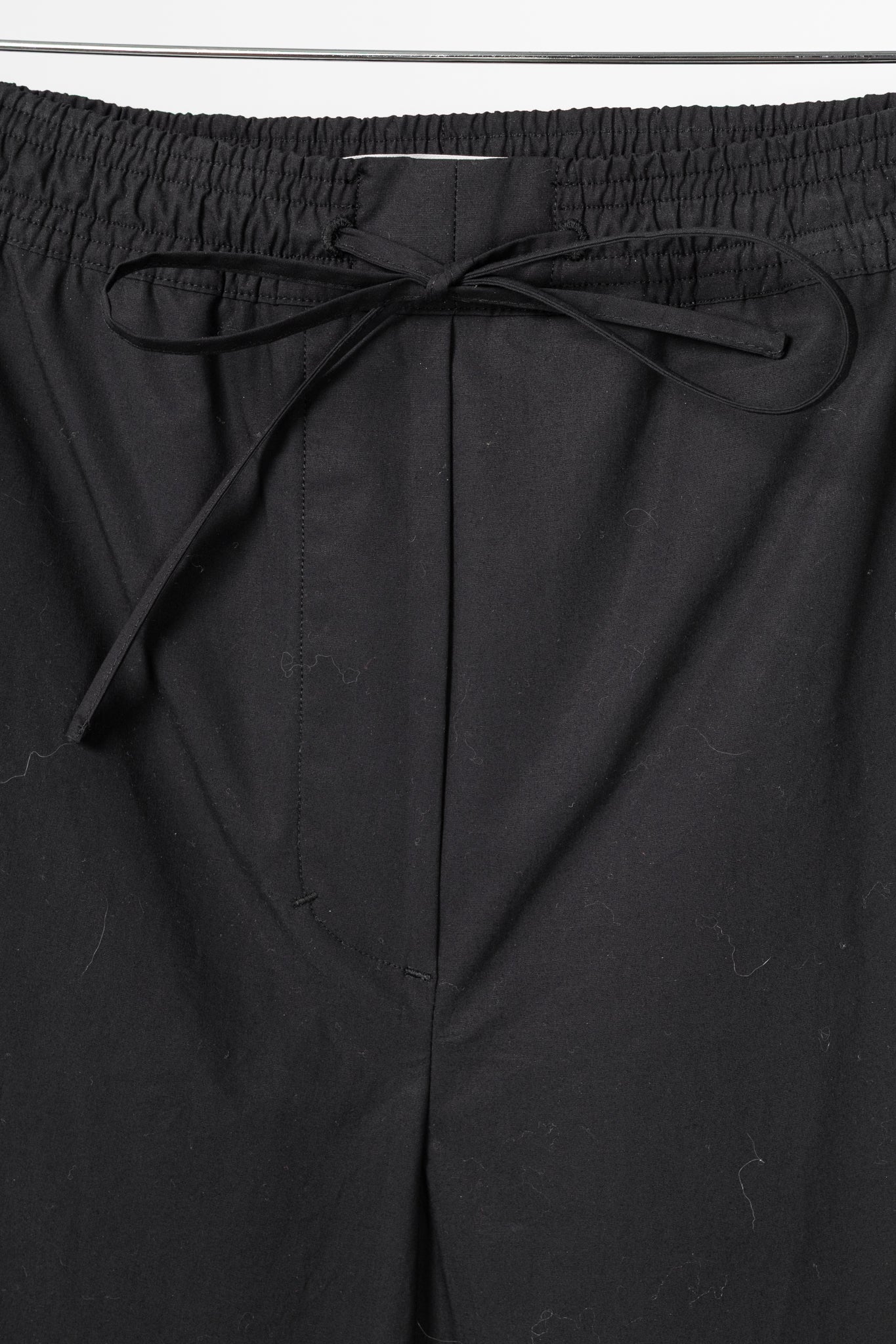 Dorothee Schumacher Poplin Power Black Cotton Flared Pants
