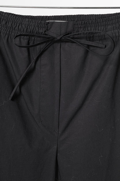 Dorothee Schumacher Poplin Power Black Cotton Flared Pants
