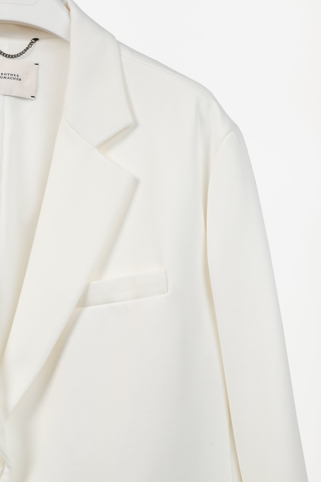 Dorothee Schumacher Essence Camellia White Oversized Jacket