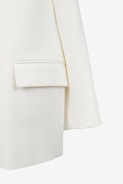 Dorothee Schumacher Essence Camellia White Oversized Jacket