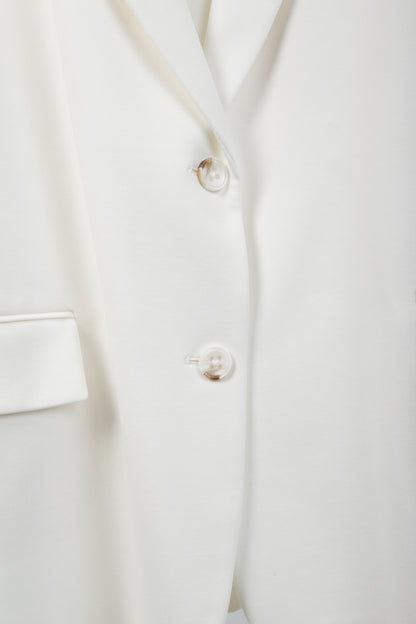 Dorothee Schumacher Essence Camellia White Oversized Jacket