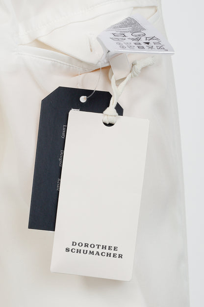 Dorothee Schumacher Essence Camellia White Oversized Jacket